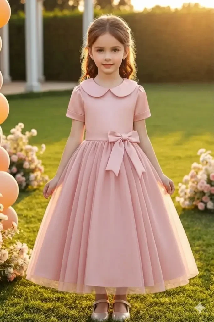 Light Pink Dress For Girls