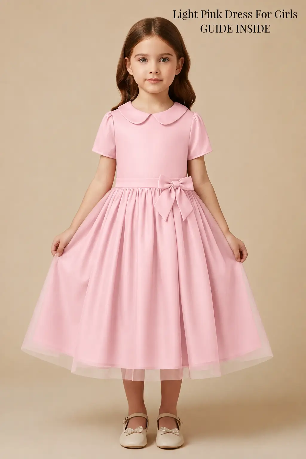 Light Pink Dress For Girls