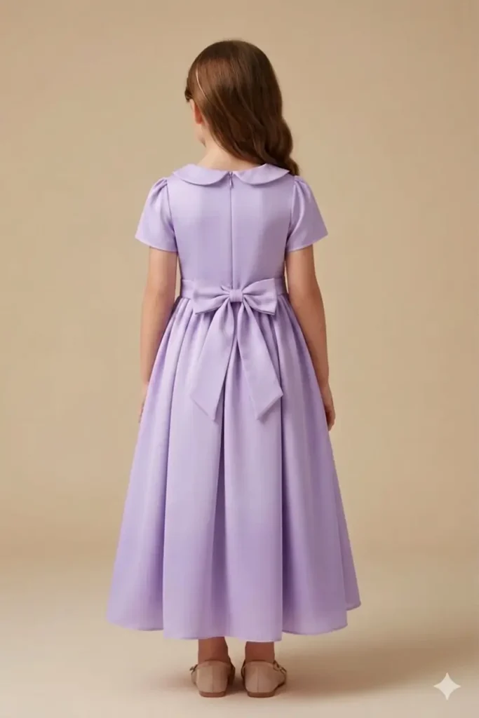Purple Dresses For Kids