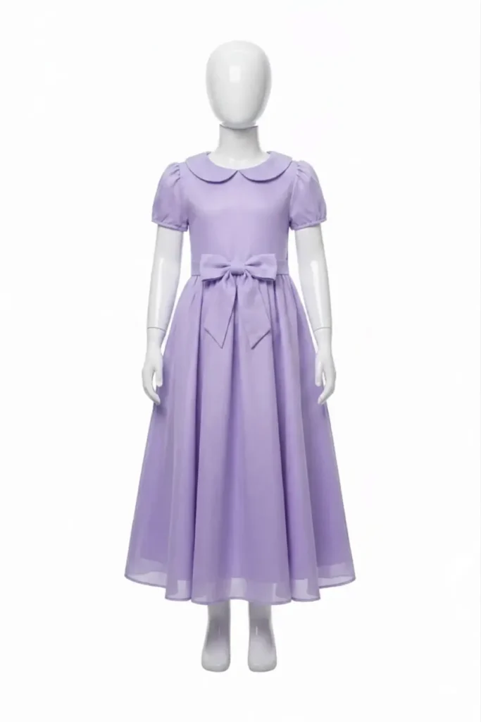 Purple Dresses For Kids