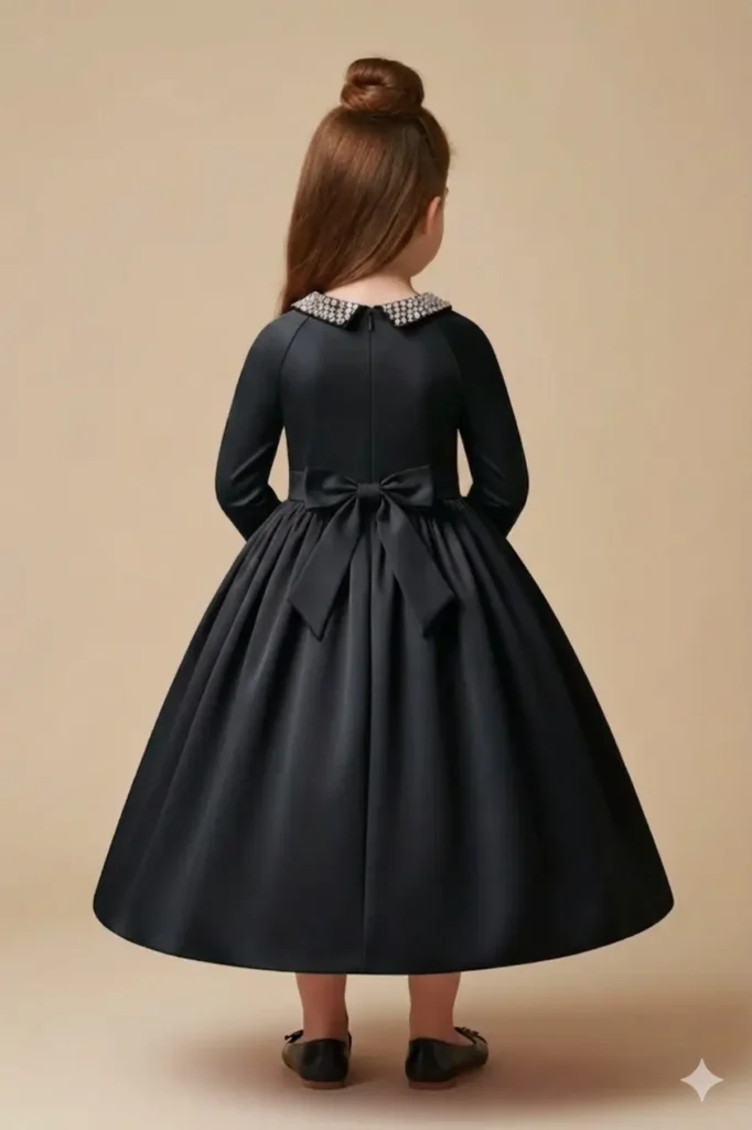 Toddler Black Dress