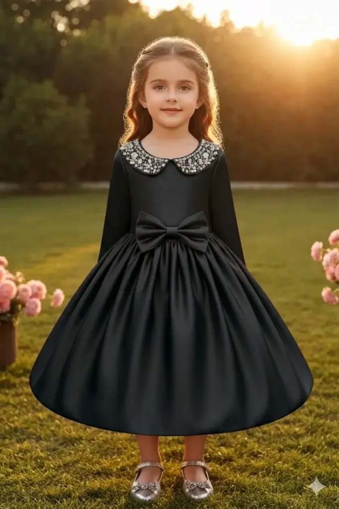 Toddler Black Dress