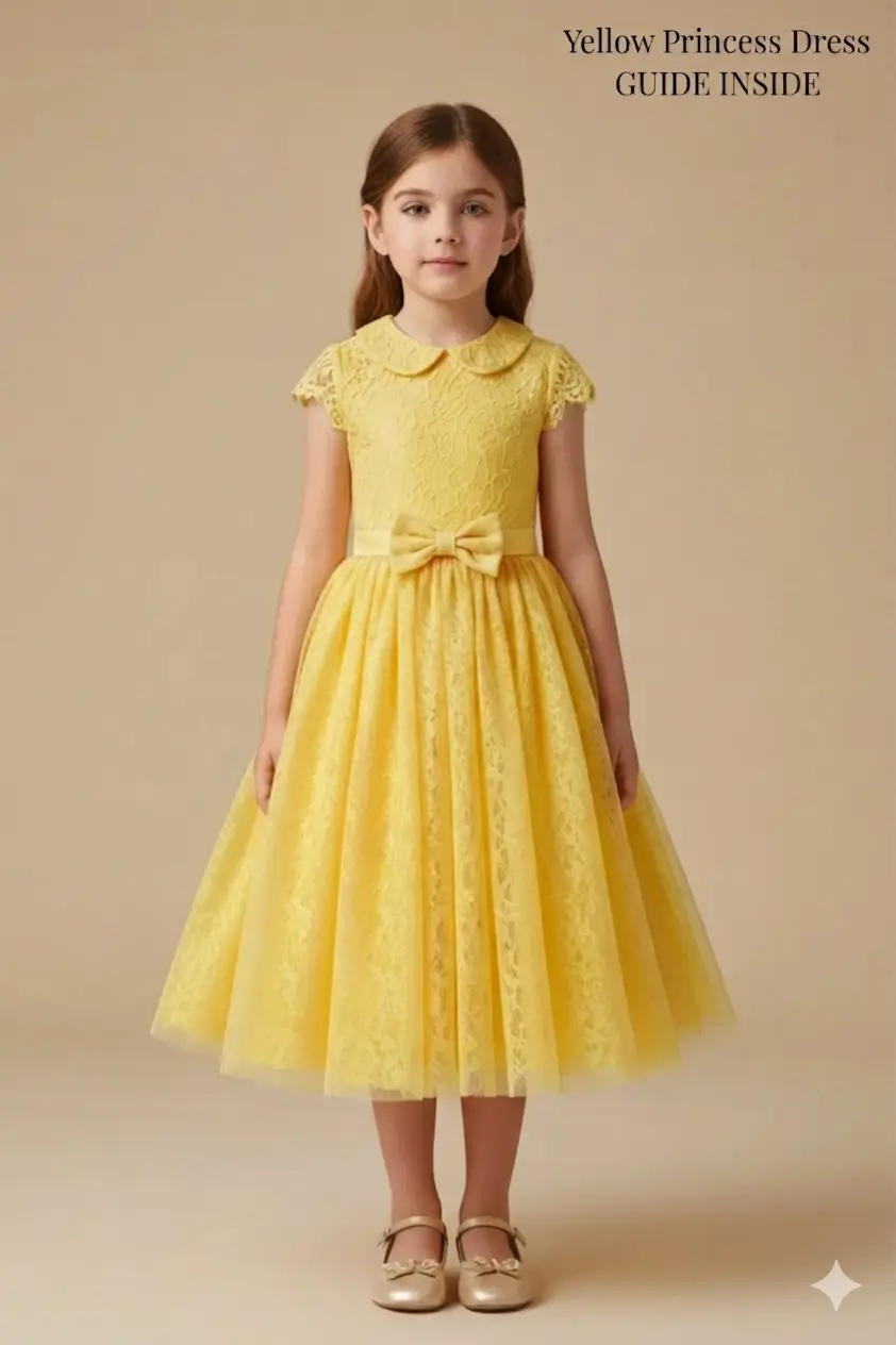 Yellow Princess Dress