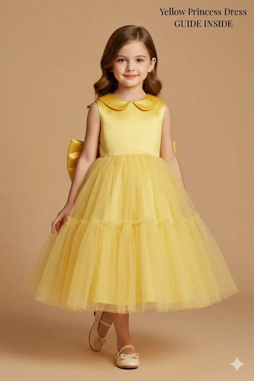 Yellow Princess Dress