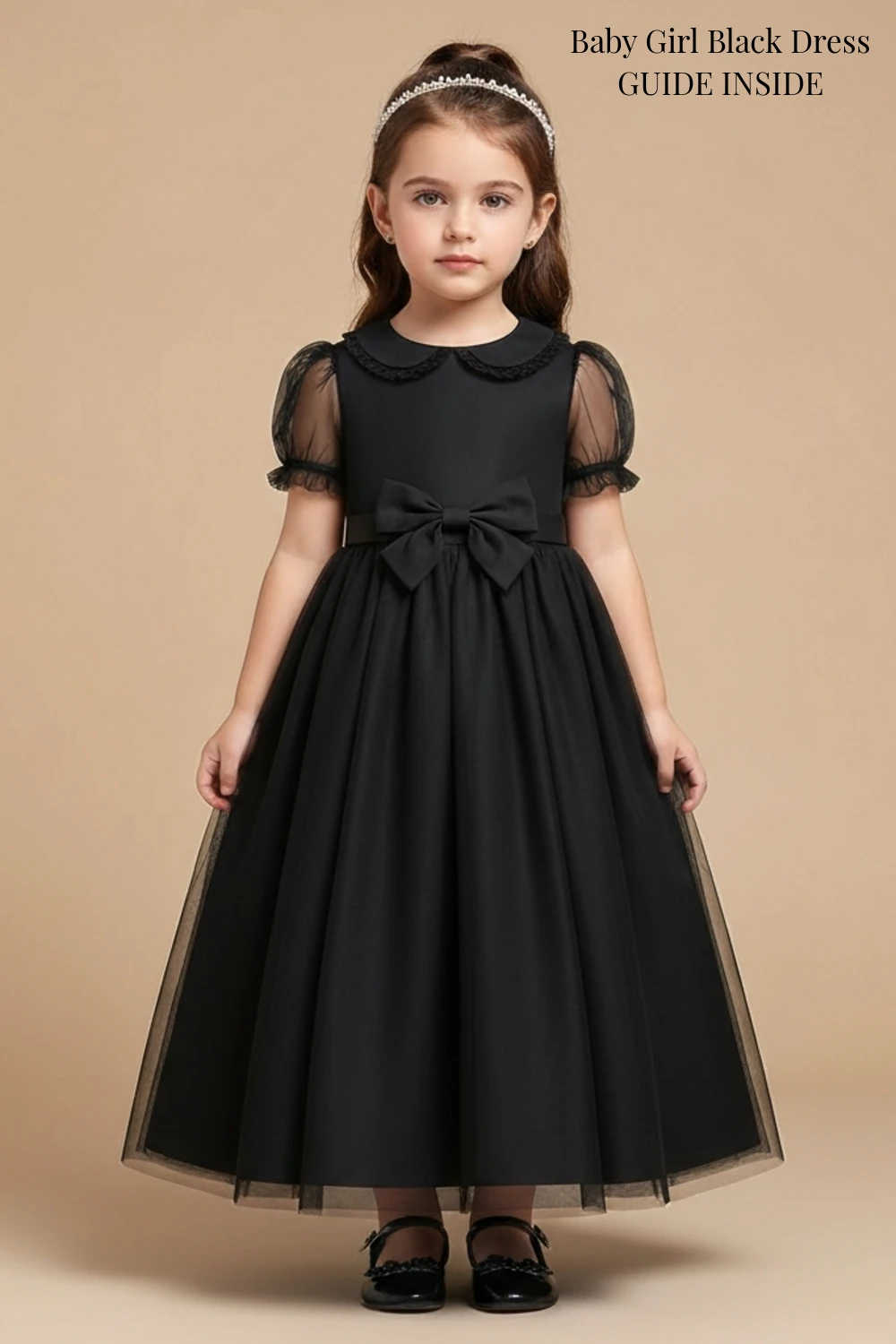 Baby Girl Black Dress