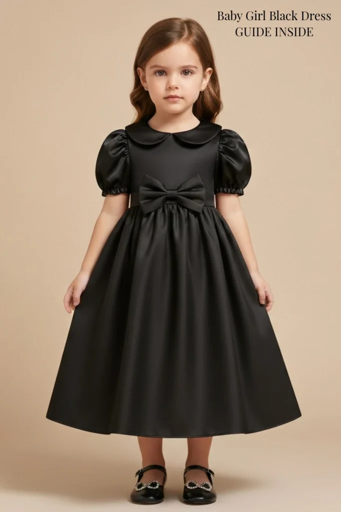 Baby Girl Black Dress