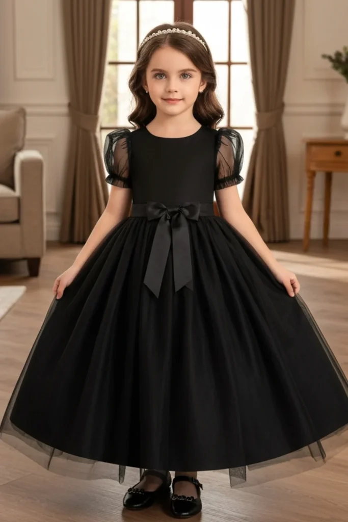 Baby Girl Black Dress