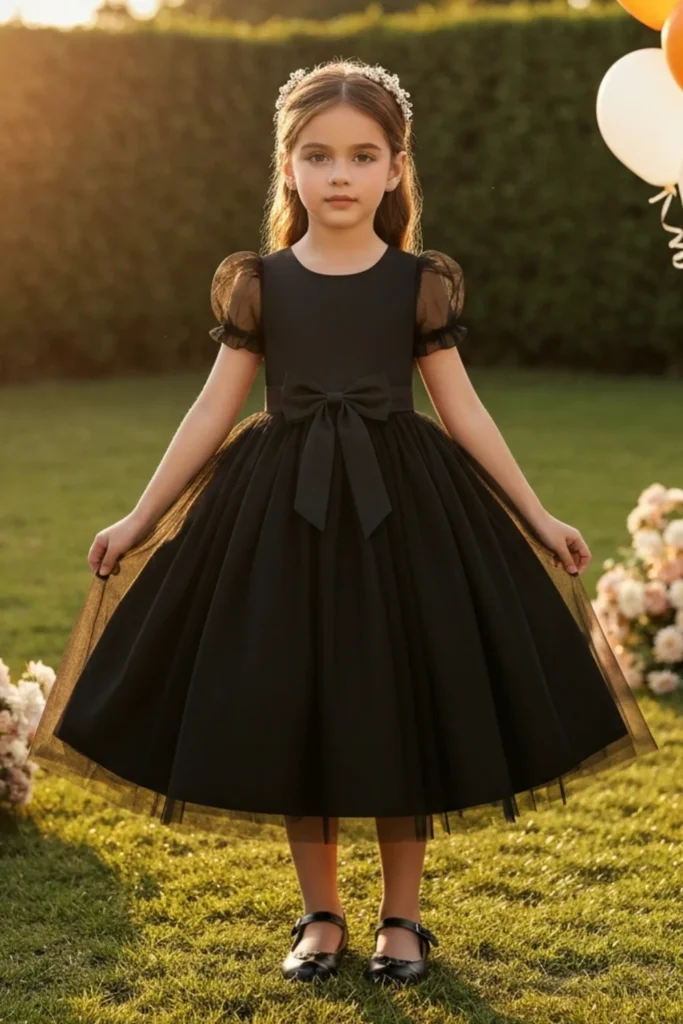 Baby Girl Black Dress