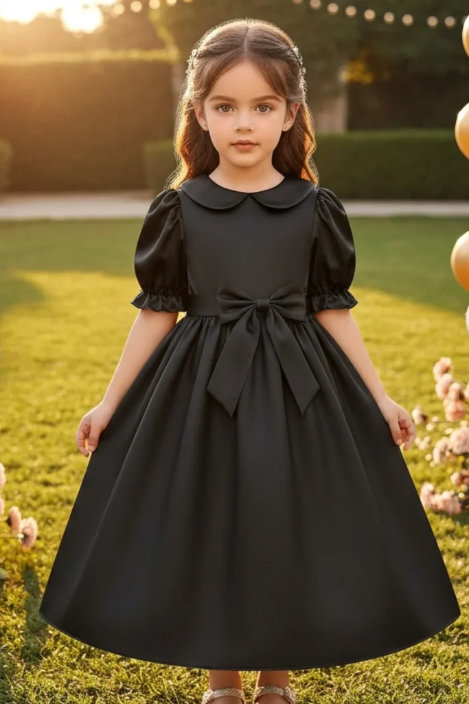 Baby Girl Black Dress