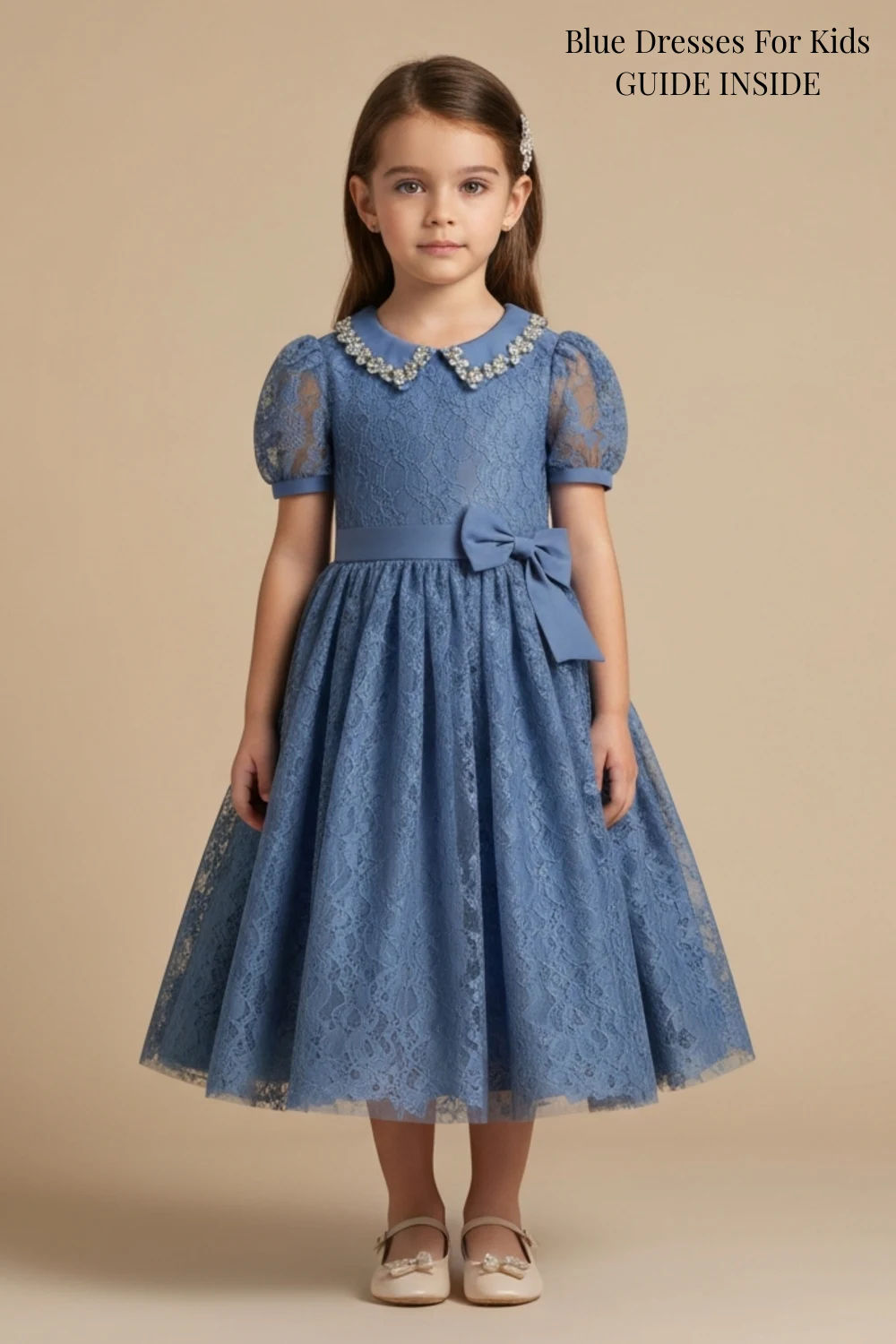 Blue Dresses For Kids