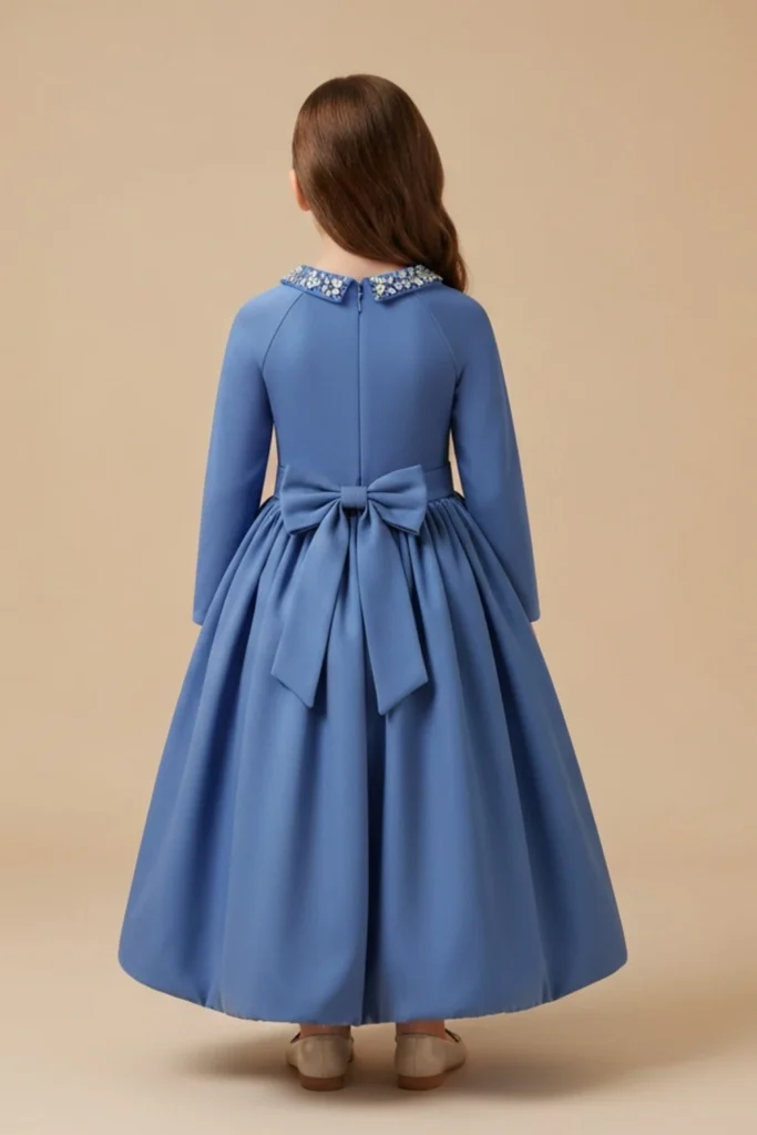 Blue Dresses For Kids