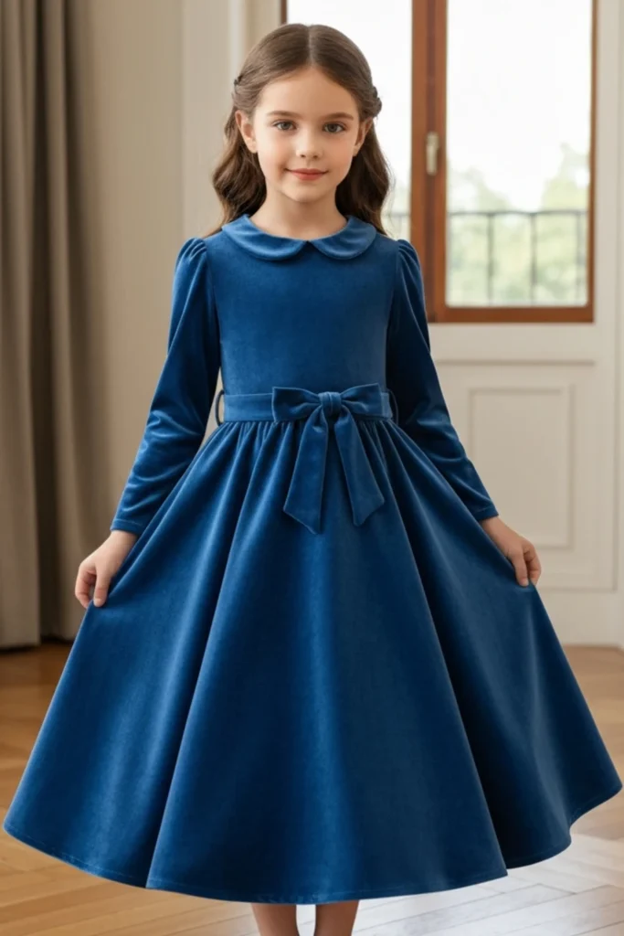 Blue Kids Dress
