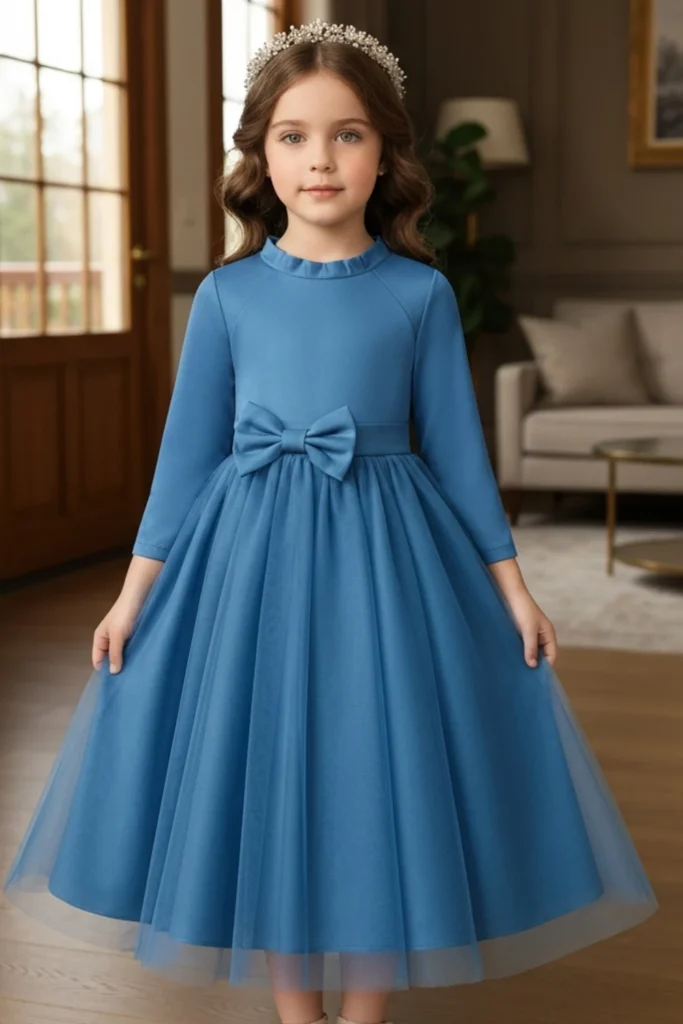 Blue Kids Dress