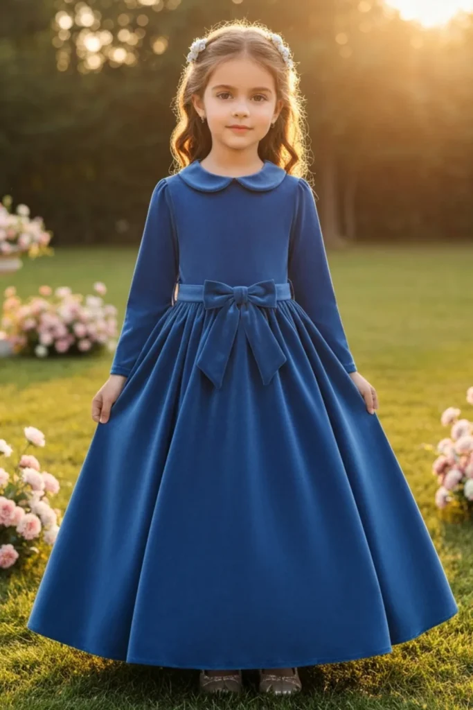 Blue Kids Dress