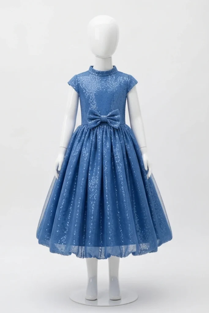 Blue Kids Dress
