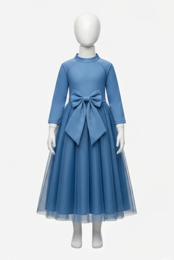 Blue Kids Dress