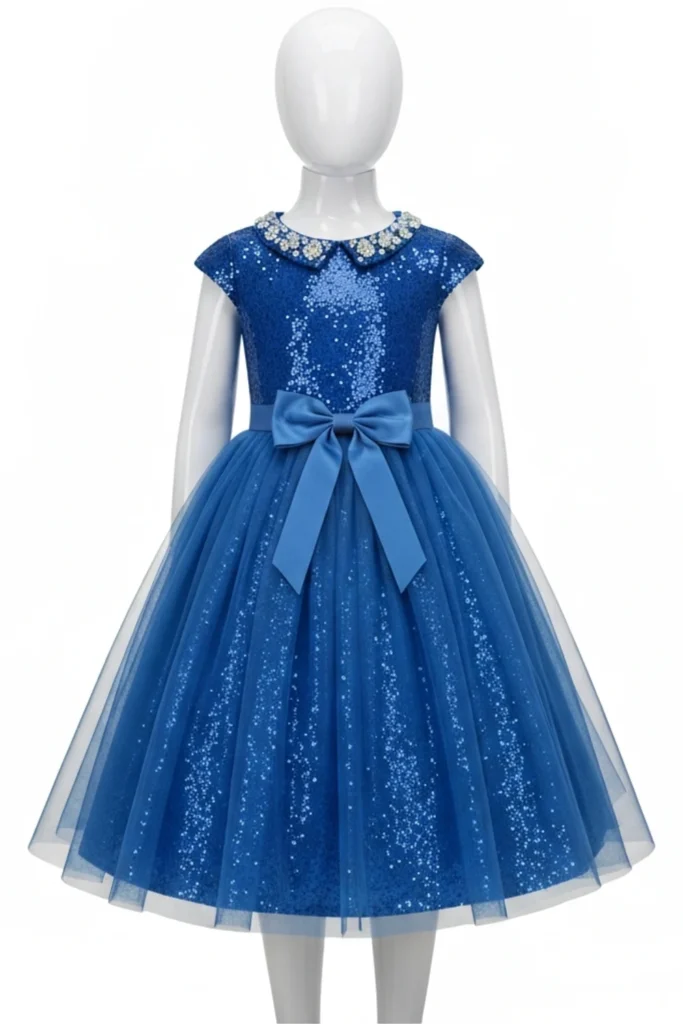 Blue Kids Dress