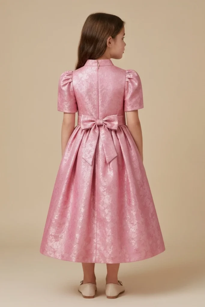 Brocade Dress Styles For Kids