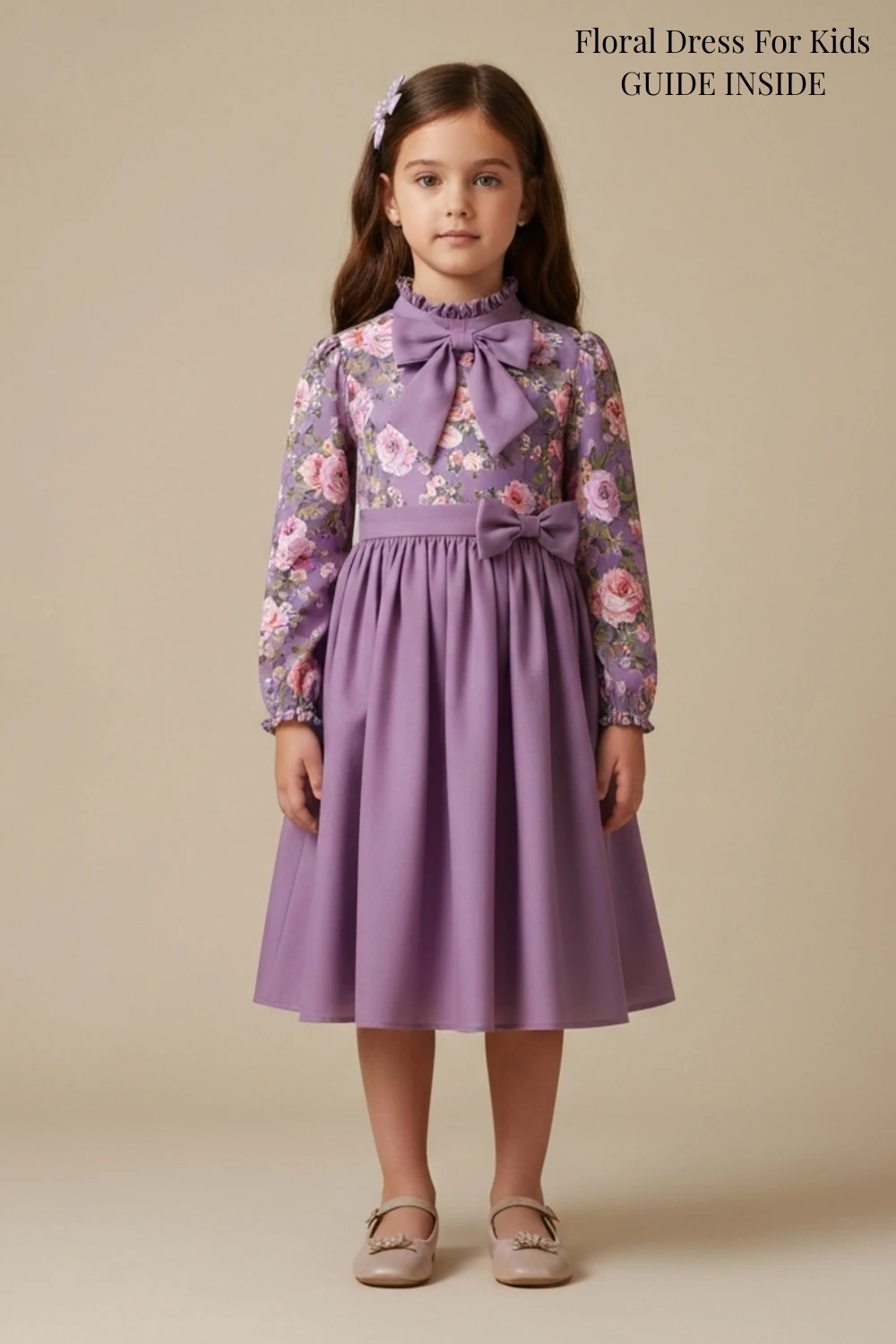 Floral Dress For Kids