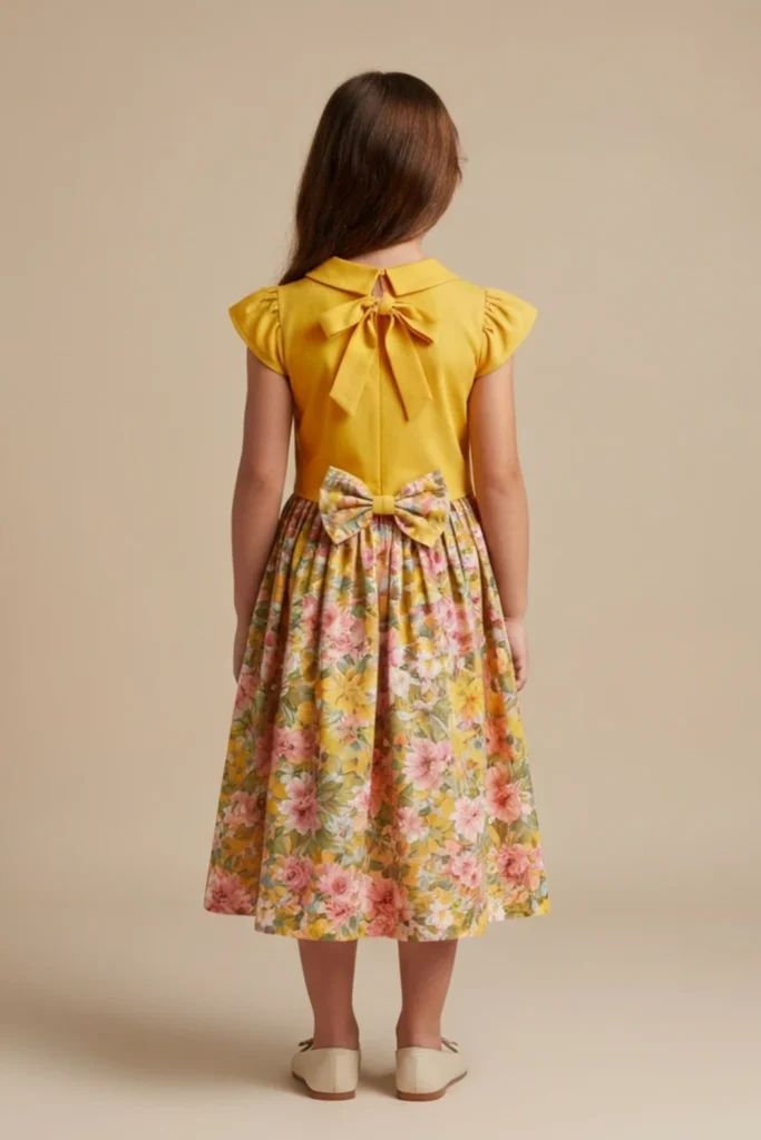 Floral Dress For Kids