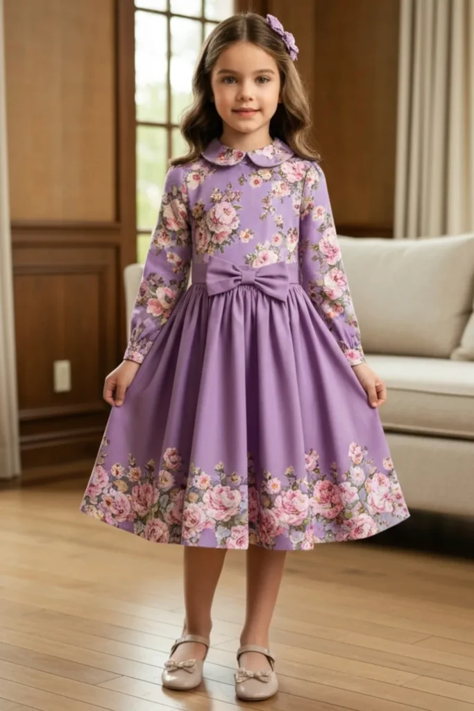Floral Dress For Kids