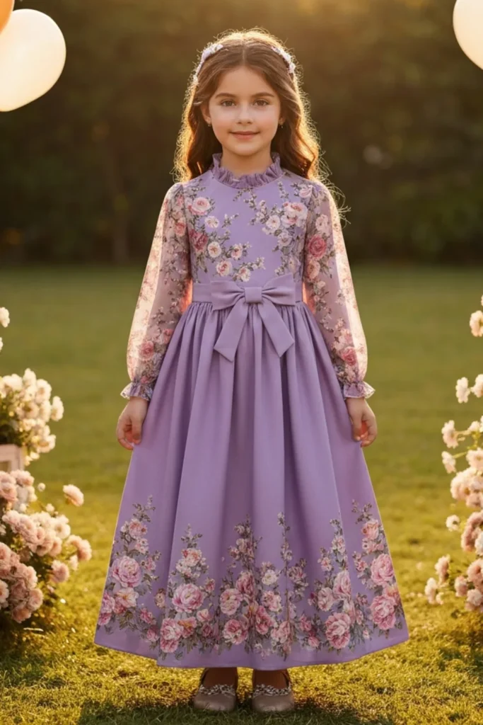 Floral Dress For Kids