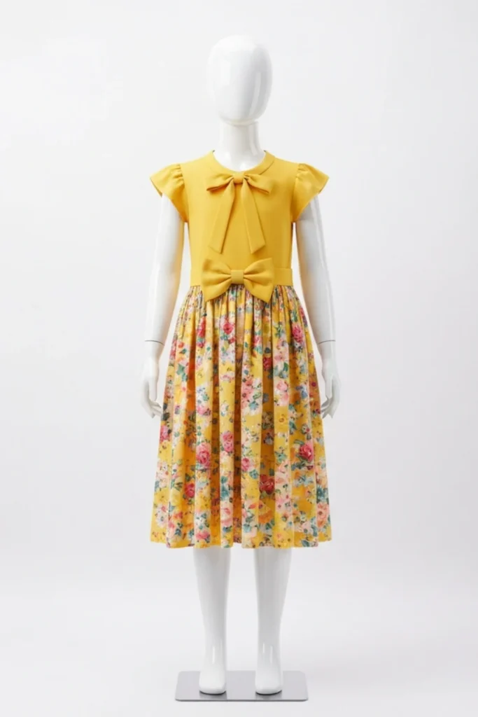 Floral Dress For Kids
