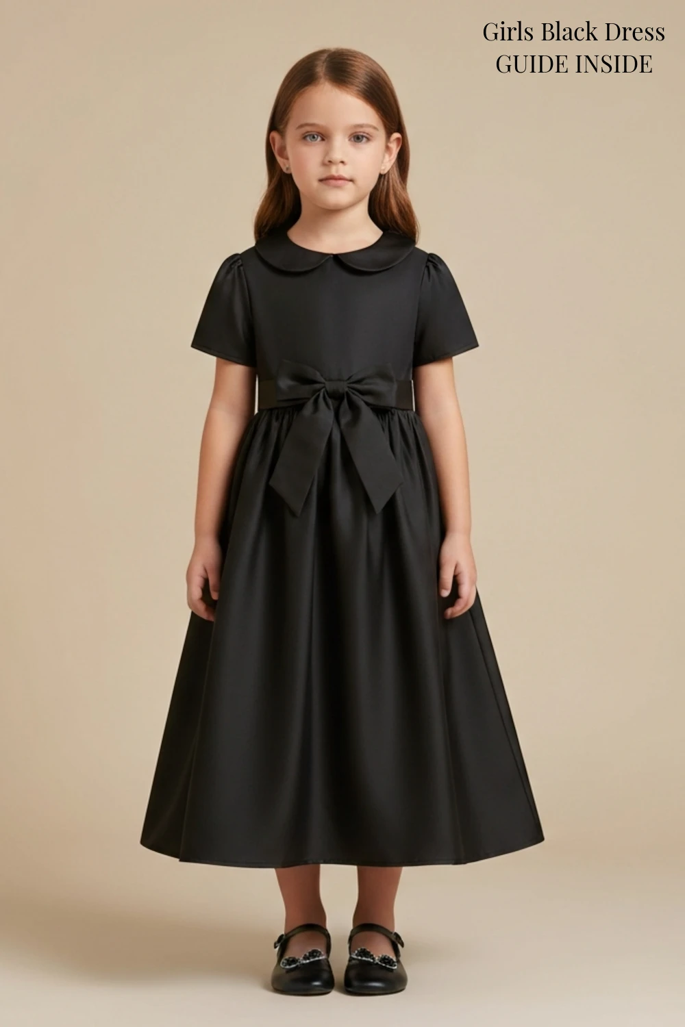 Girls Black Dress