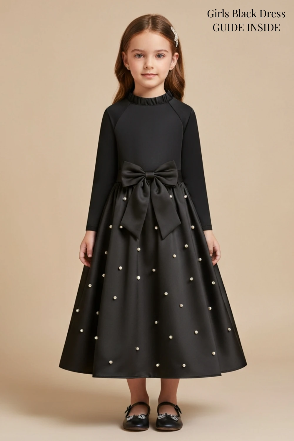Girls Black Dress