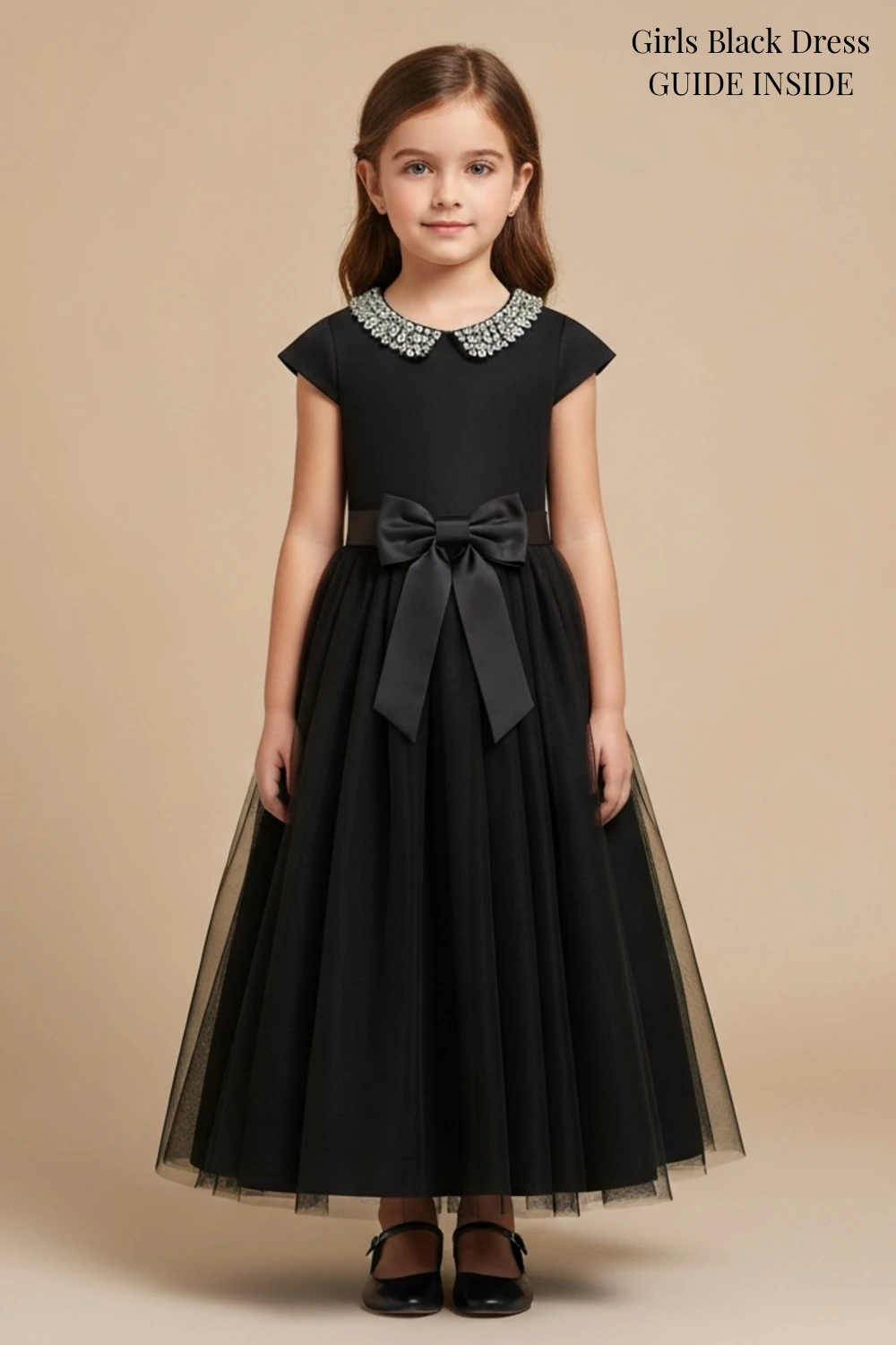 Girls Black Dress