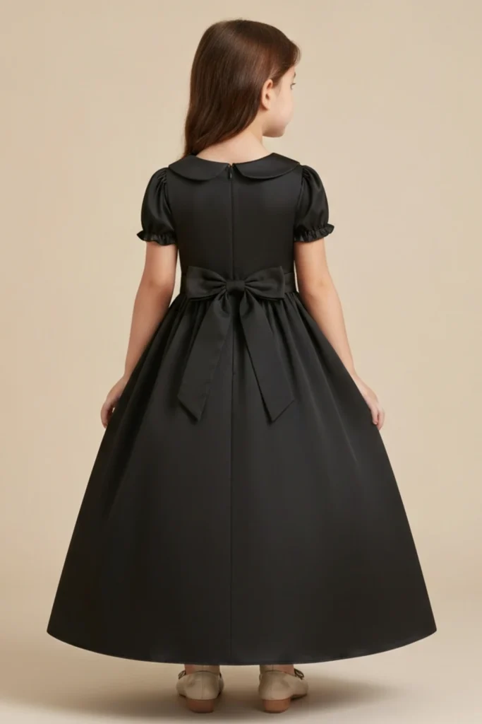 Girls Black Dress
