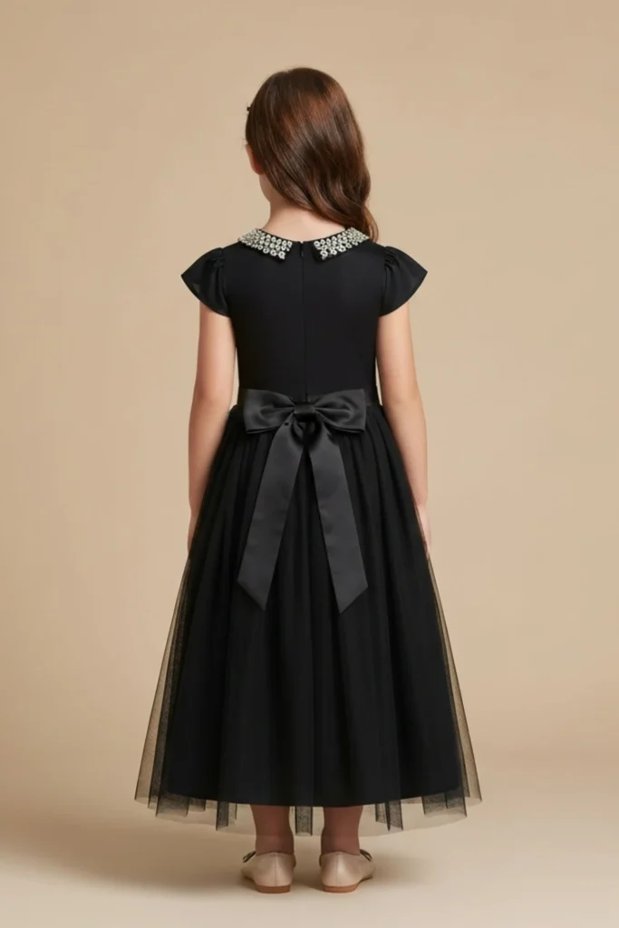 Girls Black Dress