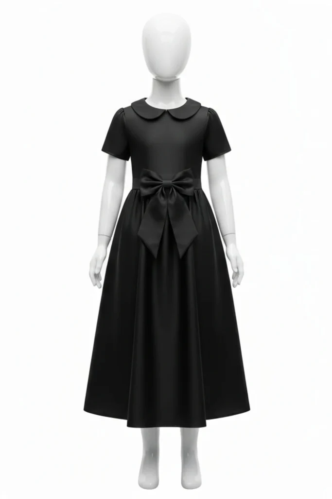 Girls Black Dress