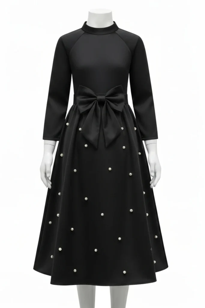 Girls Black Dress
