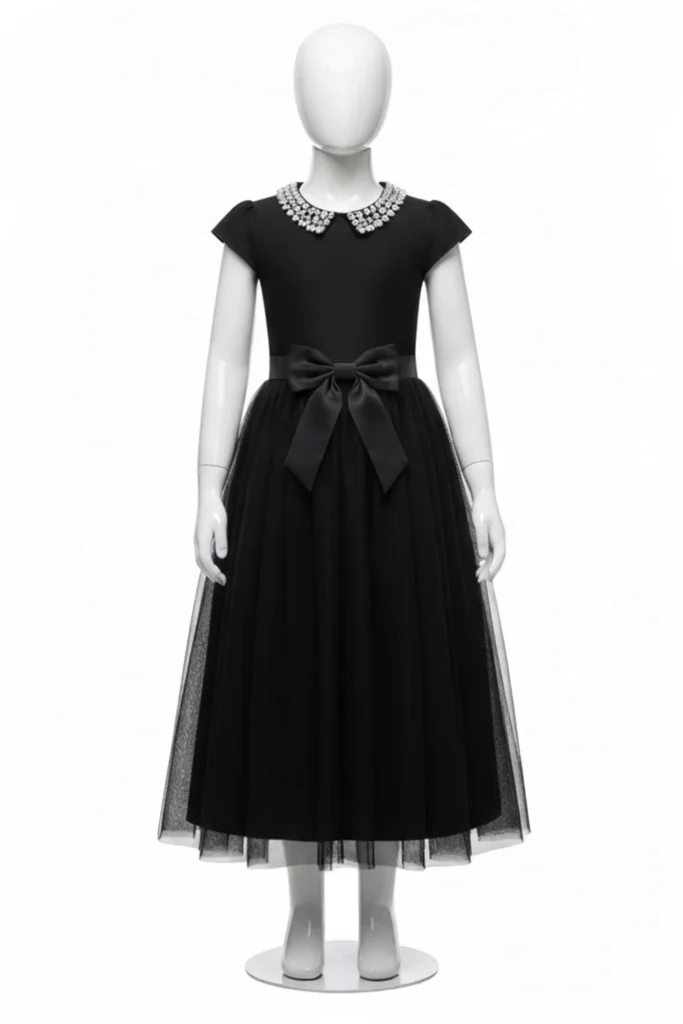 Girls Black Dress