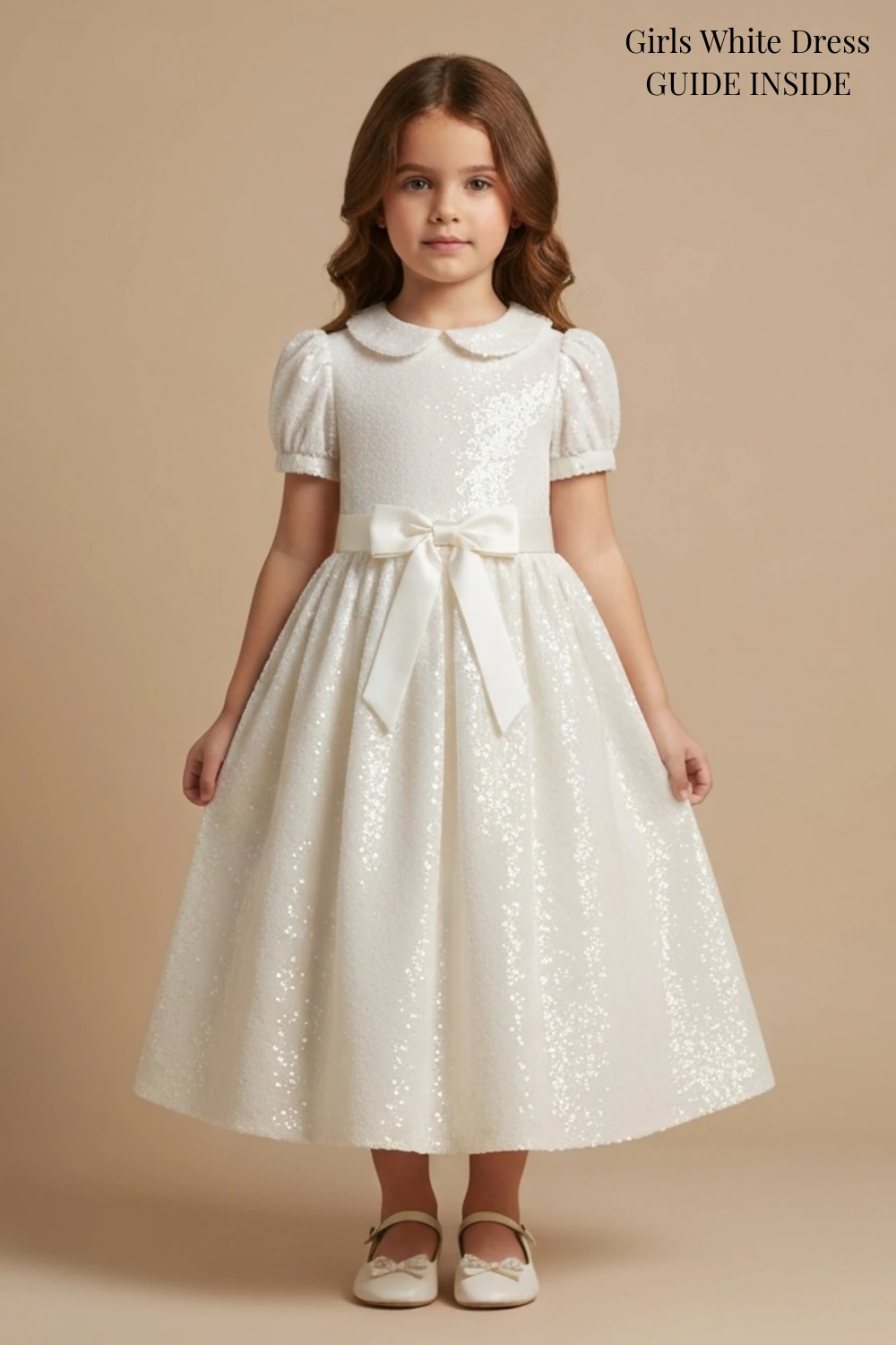 Girls White Dress