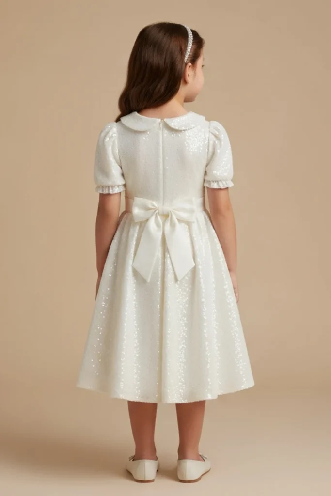 Girls White Dress
