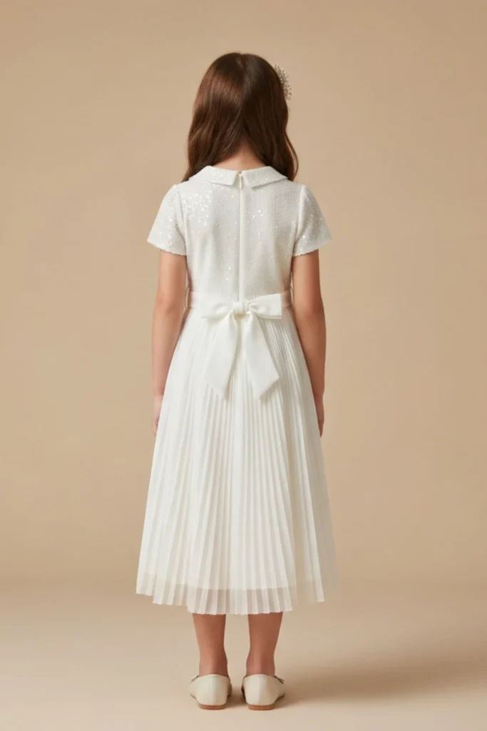 Girls White Dress