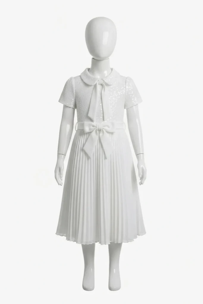Girls White Dress