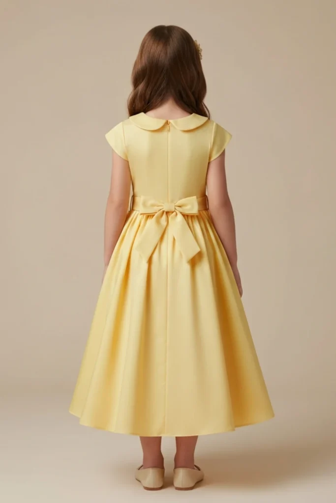 Girls Yellow Dress