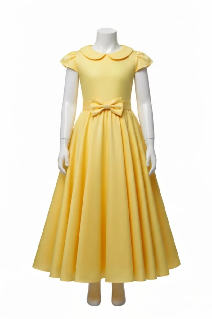 Girls Yellow Dress