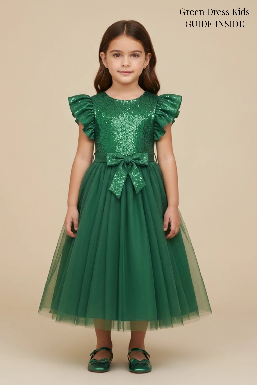 Green Dress Kids