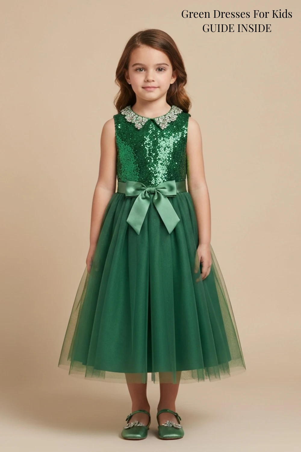 Green Dresses For Kids