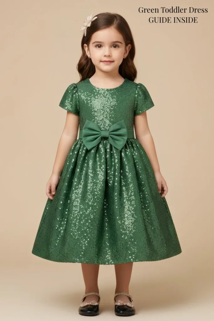 Green Toddler Dress