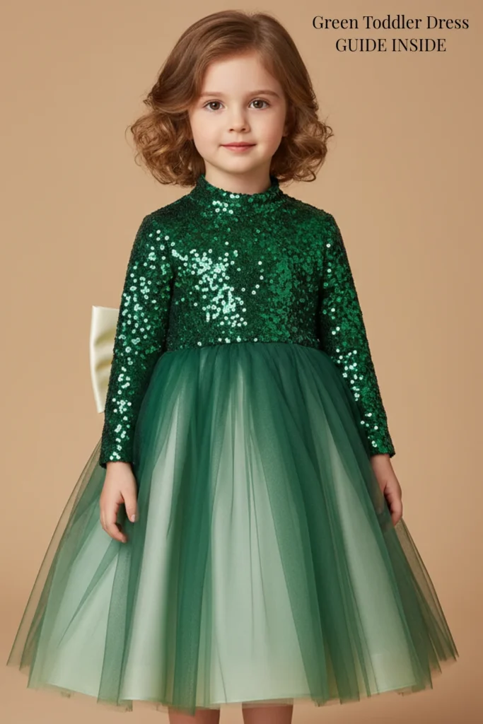 Green Toddler Dress