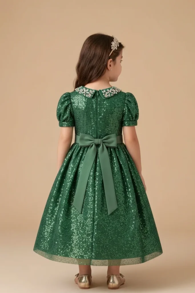 Green Toddler Dress