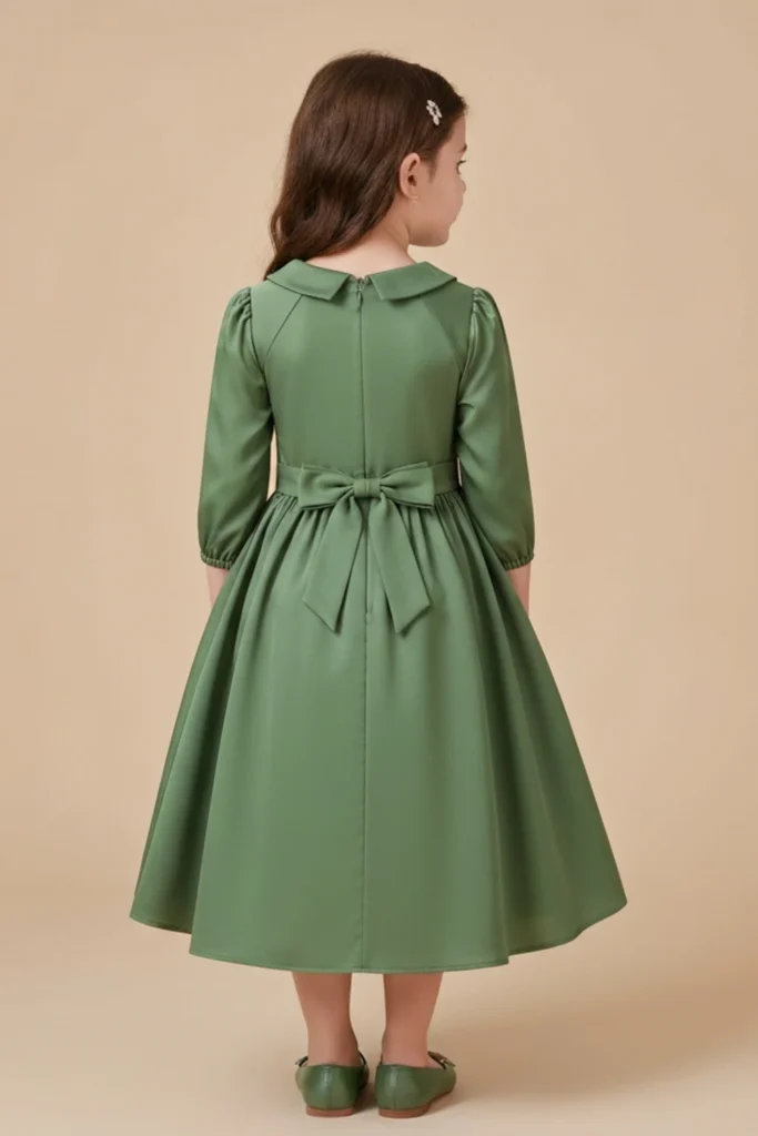 Green Toddler Dress