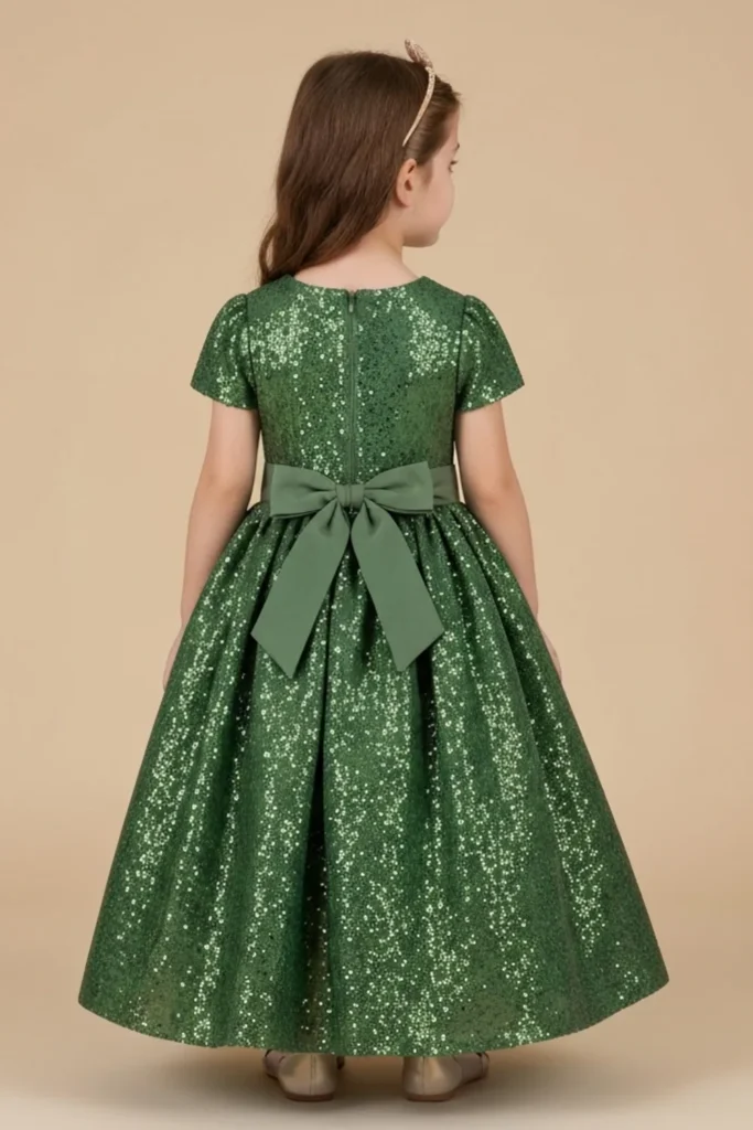 Green Toddler Dress