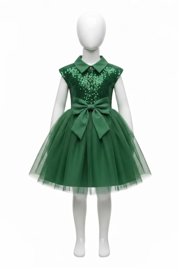 Green Toddler Dress