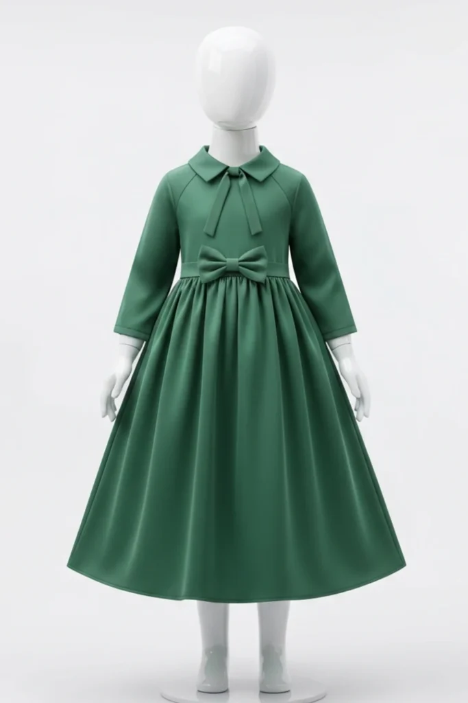 Green Toddler Dress